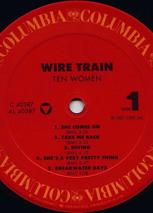Wire Train : Ten Women (LP, Album, Car)