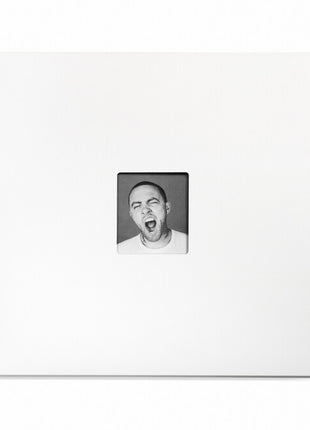 the album cover for Mac Miller - GO:OD AM (10th Anniversary) -  [Indie Exclusive Milky Clear (Disc 1 & 2) and Yellow (Disc 3) LP]