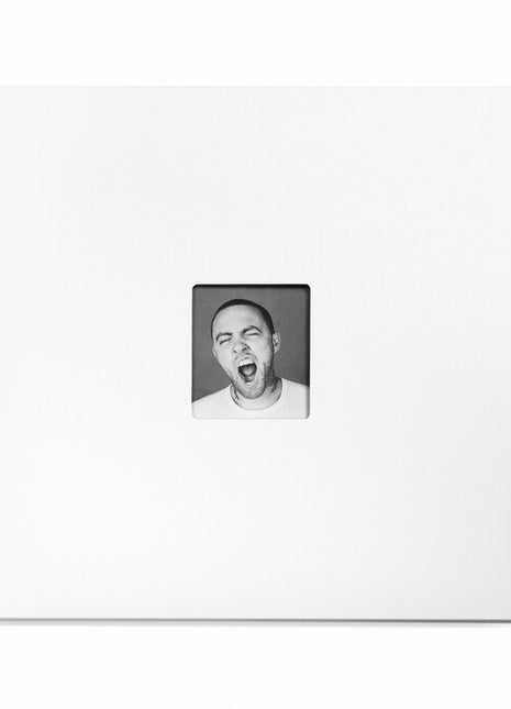 the album cover for Mac Miller - GO:OD AM (10th Anniversary) -  [Indie Exclusive Milky Clear (Disc 1 & 2) and Yellow (Disc 3) LP]