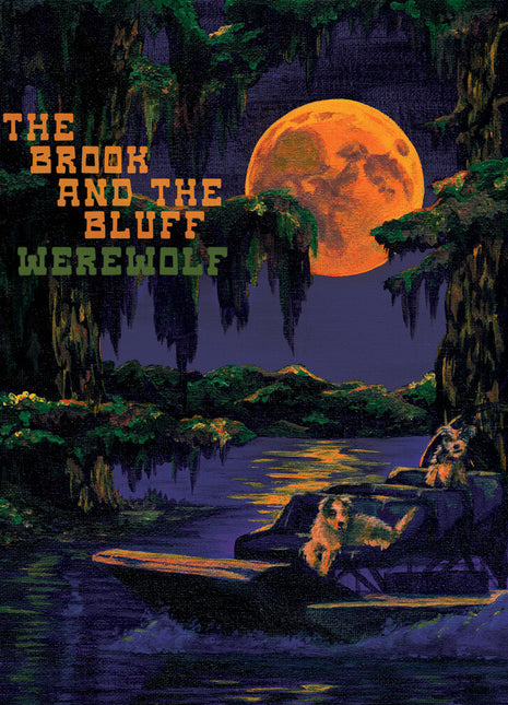 the album cover for Brook & The Bluff - Werewolf