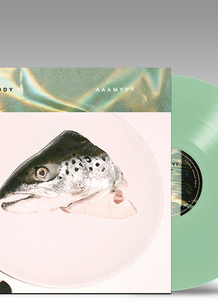 the album cover for AAAMYYY - Body [Clear Vinyl]