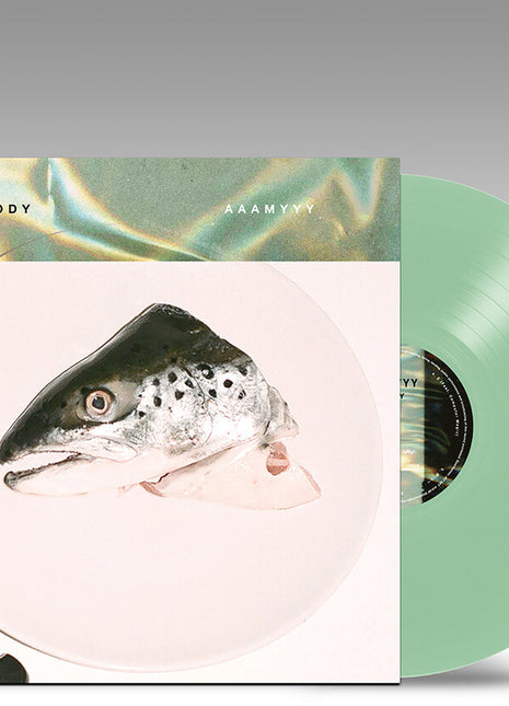 the album cover for AAAMYYY - Body [Clear Vinyl]
