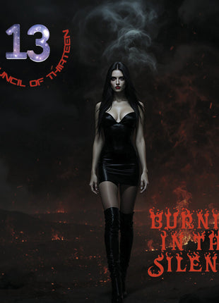 the album cover for Council Of Thirteen - Burning In The Silence [With Booklet]
