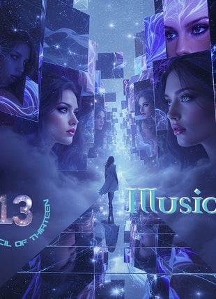 the album cover for Council Of Thirteen - Illusion [With Booklet]