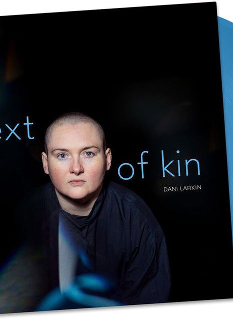 the album cover for Dani Larkin - Next Of Kin - Blue (Blue) [Colored Vinyl]