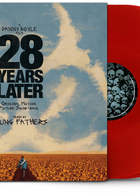 the album cover for Young Fathers - 28 Years Later - O.S.T. [Red Colored Vinyl]