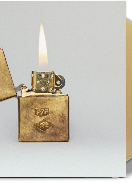 the album cover for Mumford & Sons - Prizefighter [Indie Exclusive Icarus Amber LP]