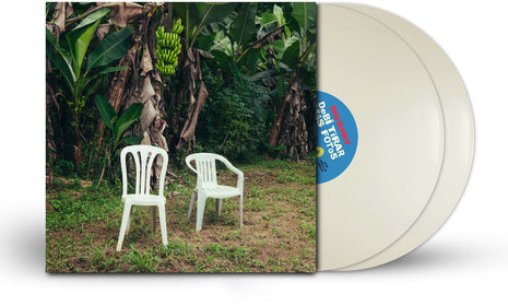 the album cover for Bad Bunny - DEBI TIRAR MAS FOTOS [Opaque White 2LP]