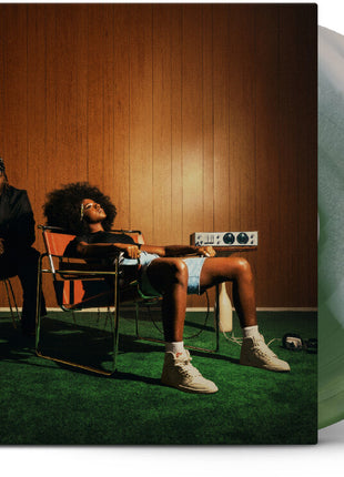 the album cover for Blk Odyssy - Mood Control [Green/Brown/White]
