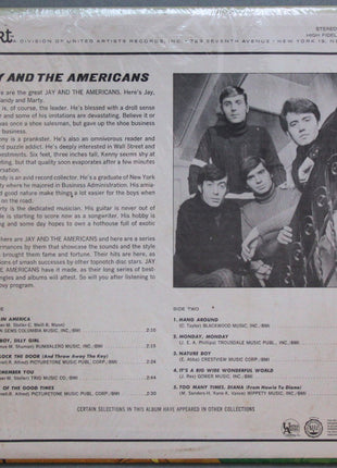 Jay & The Americans : Jay & The Americans!! (LP, Comp)