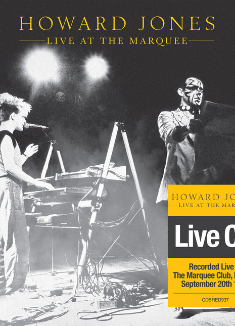 the album cover for Howard Jones - Live At The Marquee (Uk)
