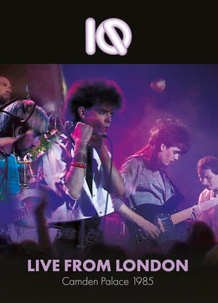 the album cover for Iq - Live From London - Camden Palace 1985 (Wbr) (Uk)
