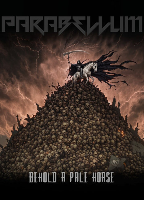 the album cover for Parabellum - Behold A Pale Horse