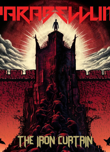 the album cover for Parabellum - Iron Curtain