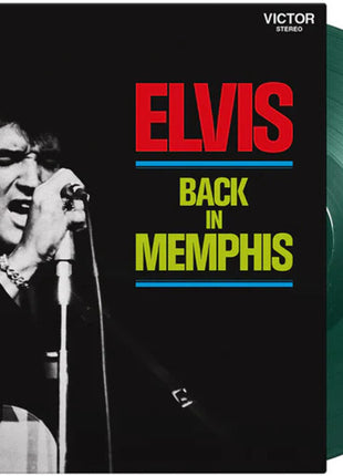the album cover for Elvis Presley - Elvis Back In Memphis [180g Green]