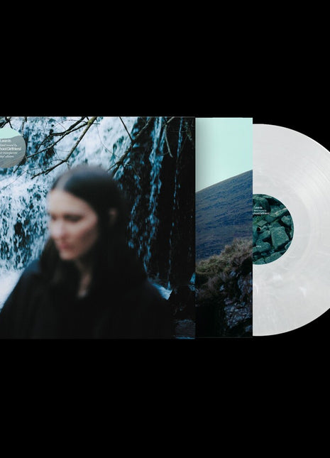the album cover for Art School Girlfriend - Lean In [Indie Exclusive 140g Natural Clear with White Marble Colored Vinyl]