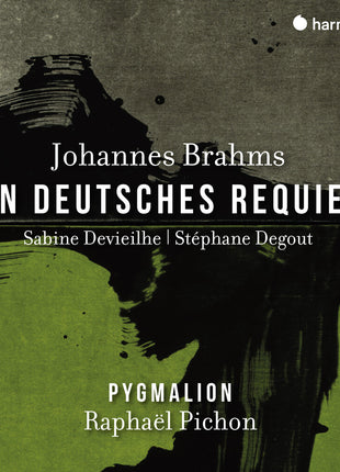 the album cover for Raphael Pichon  / Pygmalion - Brahms: Ein Deutsches Requiem