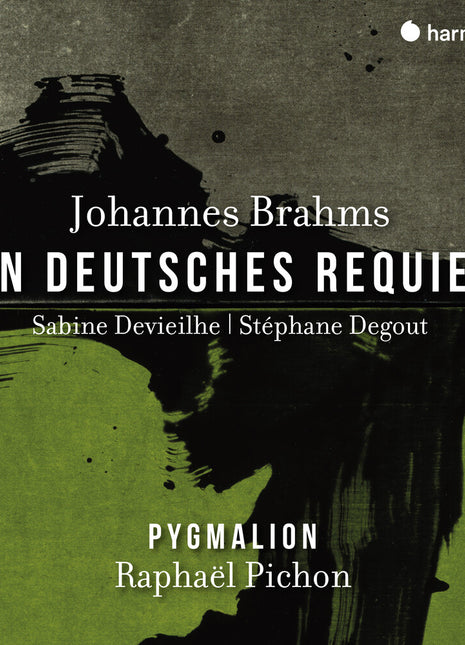 the album cover for Raphael Pichon  / Pygmalion - Brahms: Ein Deutsches Requiem