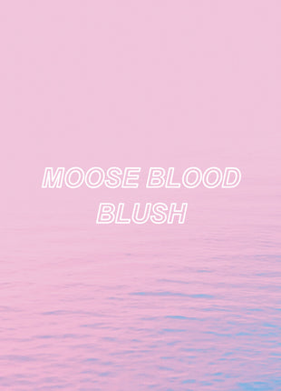 the album cover for Moose Blood - Blush [Blue]