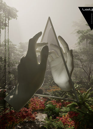 the album cover for Ladytron - Paradises