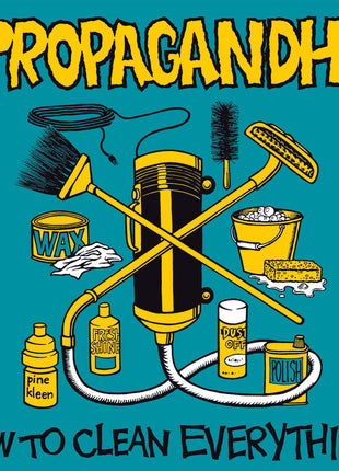 the album cover for Propagandhi - How To Clean Everything [Indie Exclusive Yellow]