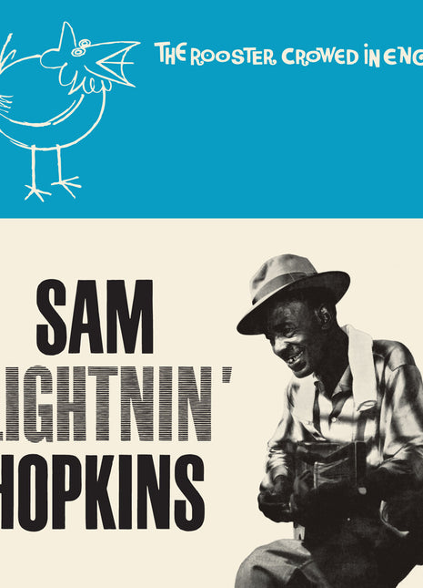 the album cover for Lightnin Hopkins - Rooster Crowed In England (Bonus Tracks) [Limited Edition]