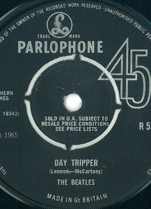 The Beatles : We Can Work It Out / Day Tripper (7", Single, Mono, Fir)