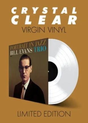 the album cover for Bill Evans  Trio - Portrait In Jazz (Bonus Tracks) [180g Clear]