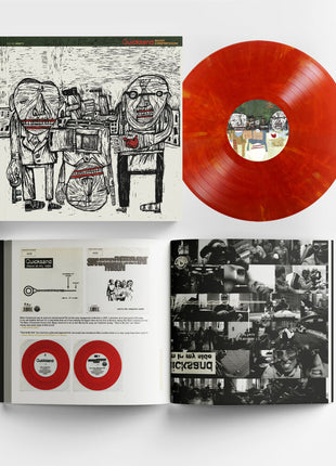 the album cover for Quicksand - Manic Compression [Eruption Marble Vinyl Deluxe Book]