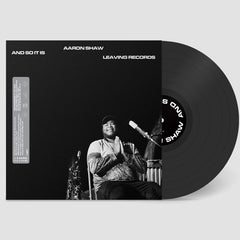 the album cover for Aaron Shaw - & So It Is