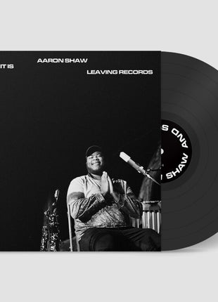 the album cover for Aaron Shaw - & So It Is