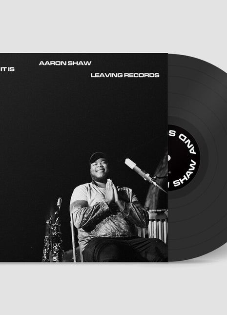 the album cover for Aaron Shaw - & So It Is