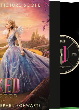 the album cover for John Powell/Stephen Schwartz - Wicked: For Good (The Original Motion Picture Score) [2 LP]