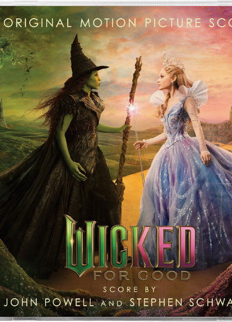 the album cover for John Powell/Stephen Schwartz - Wicked: For Good (The Original Motion Picture Score) [2 CD]