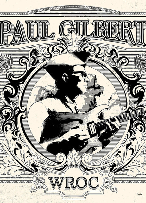 the album cover for Paul Gilbert - Wroc