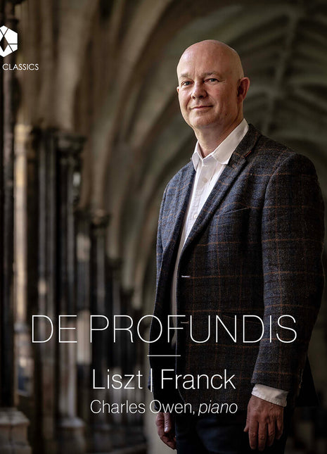 the album cover for Charles Owen - De Profundis