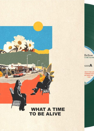 the album cover for The Lone Bellow - What A Time To Be Alive [Indie Exclusive Green]