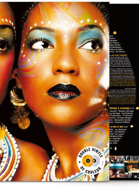 the album cover for Les Nubians - One Step Forward (Syeor26) [Orange]
