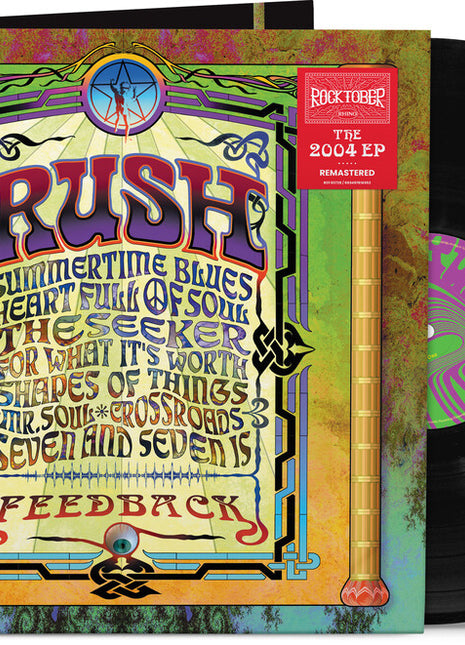 the album cover for Rush - Feedback (Syeor26)