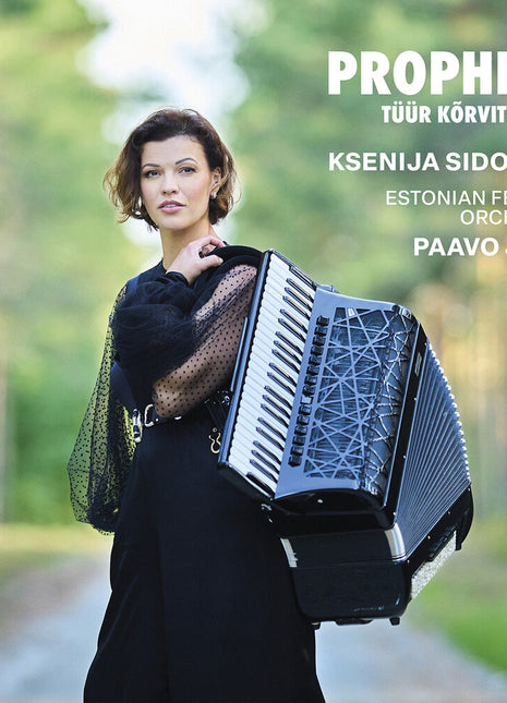 the album cover for Ksenija Sidorova - Prophecy