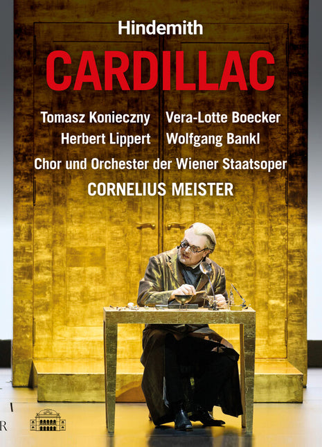 the album cover for Tomasz Konieczny - Paul Hindemith: Cardillac