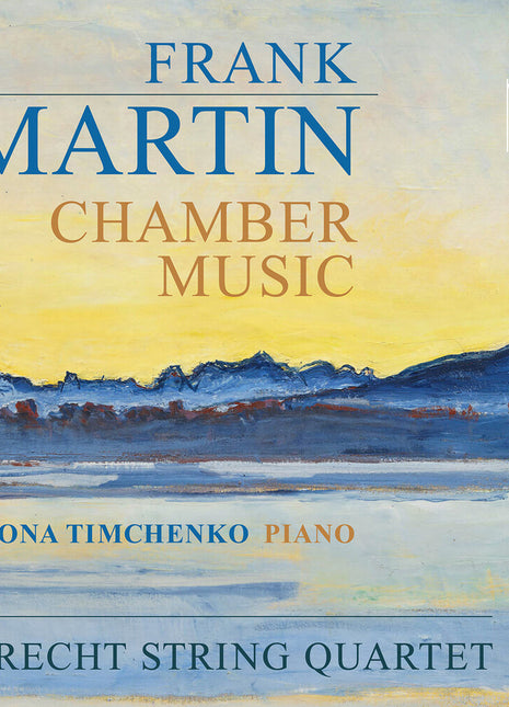the album cover for Utrecht String Quartet - Martin: Chamber Music