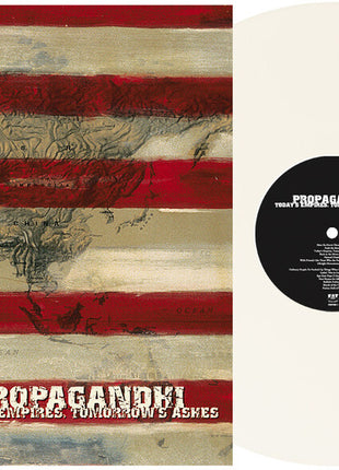 the album cover for Propagandhi - Today's Empires Tomorrow's Ashes [Indie Exclusive White]