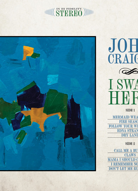 the album cover for John Craigie - I Swam Here