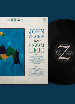the album cover for John Craigie - I Swam Here
