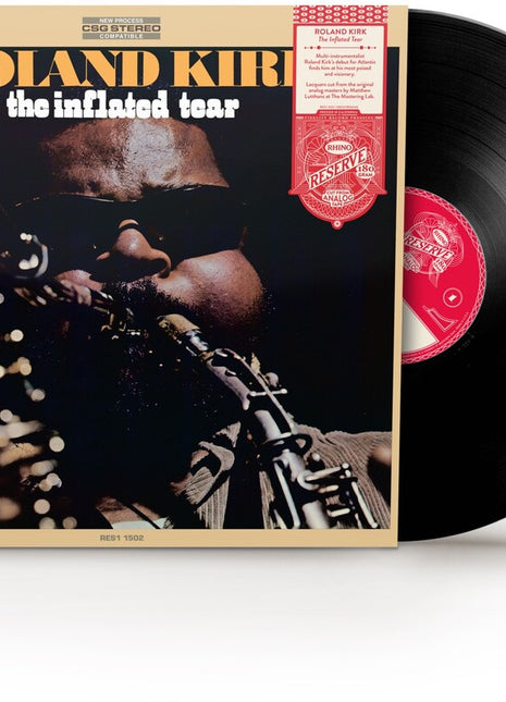 the album cover for Roland Kirk - Inflated Tear (Syeor26) (Rhino Reserve) (Audiophile)