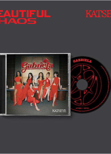 the album cover for KATSEYE - Gabriela [CD Single]
