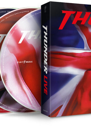 the album cover for Thunder - Live [Digipak] (Uk)
