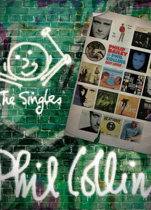 the album cover for Phil Collins - Singles [Colored Vinyl]