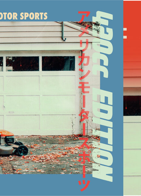 the album cover for Bilmuri - American Motor Sports (420cc Edition) [Clear Red]